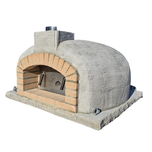 Traditional Wood Fired Brick Pizza Oven - Mediterranean Pro Naked