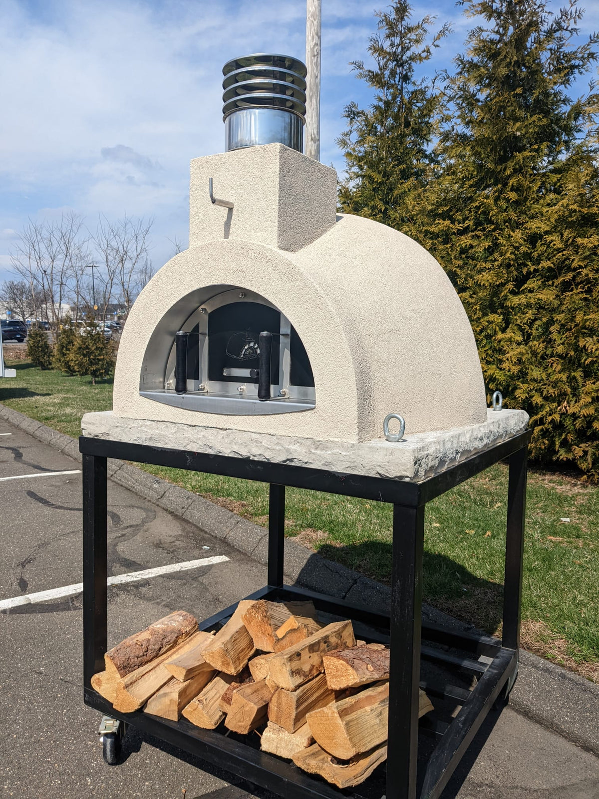 Traditional Wood Fired Brick Pizza Oven - Sierra Dune