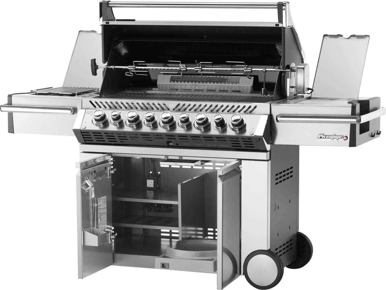Patio Elegance Gas Grill Prestige PRO 665 RSIB with Infrared Side and Rear Burners