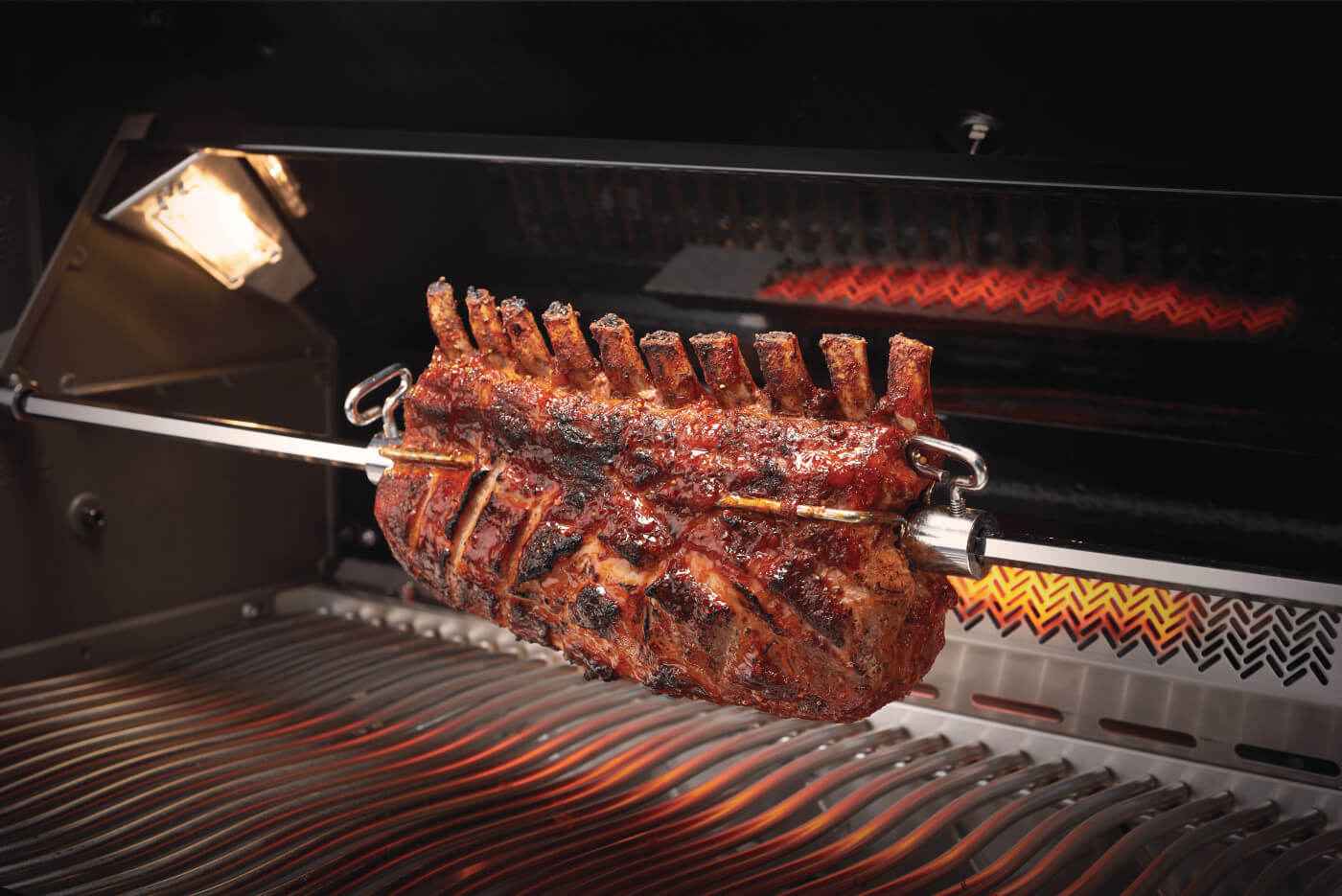Patio Elegance Gas Grill Prestige PRO 665 RSIB with Infrared Side and Rear Burners