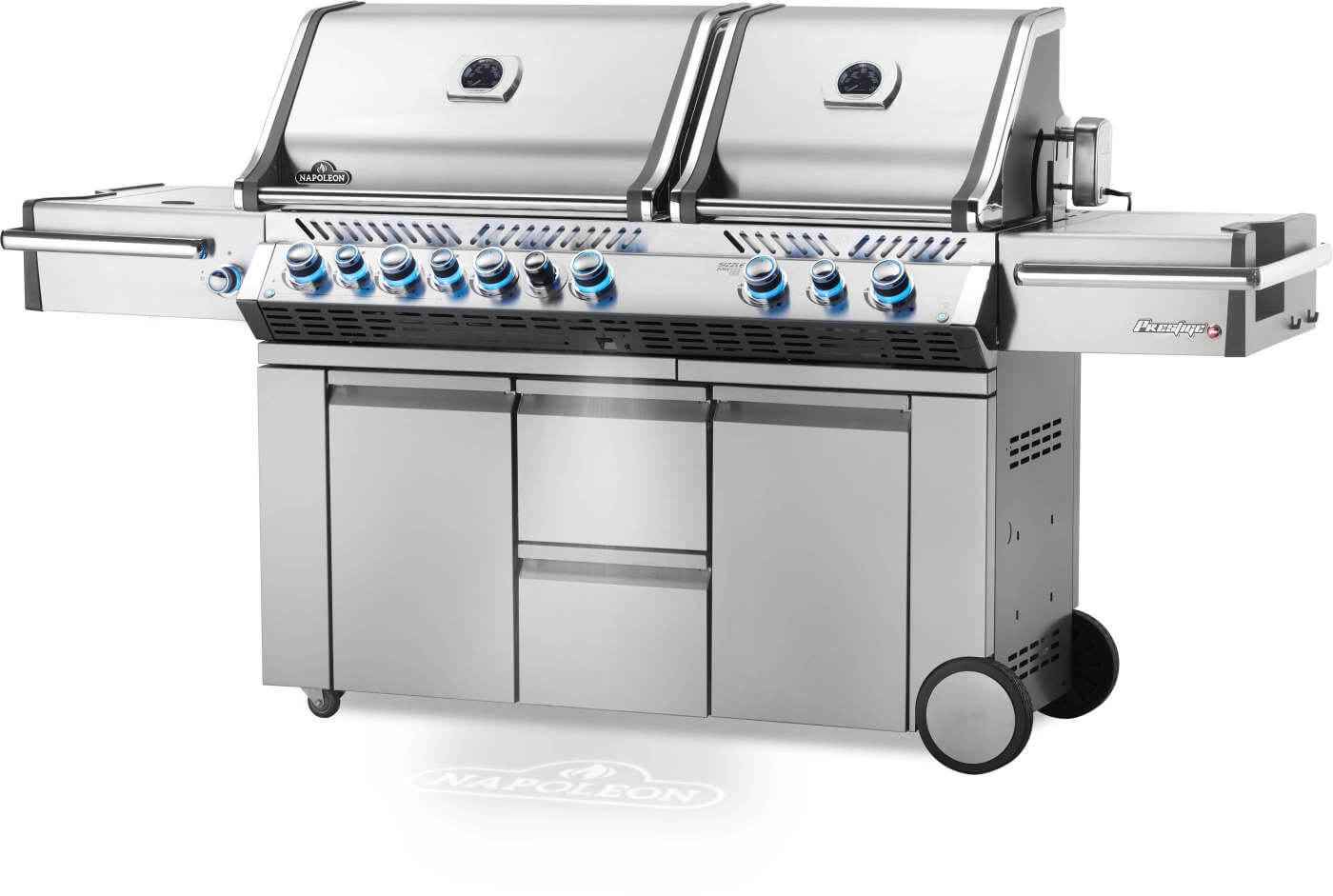 Patio Elegance Gas Grill Prestige PRO 825 RSBI with Power Side Burner and Infrared Features