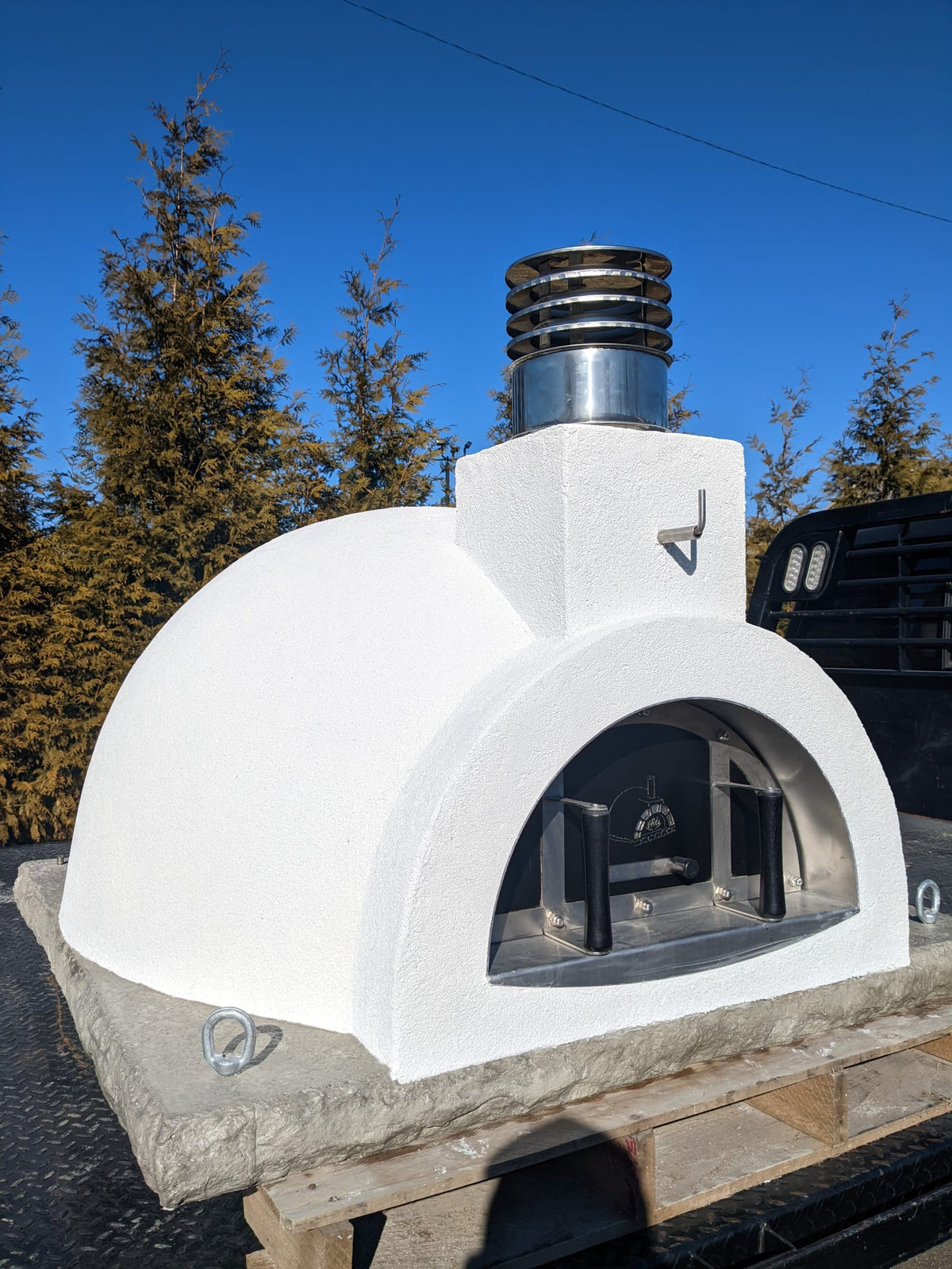 Traditional Wood Fired Brick Pizza Oven - Sierra Nevada
