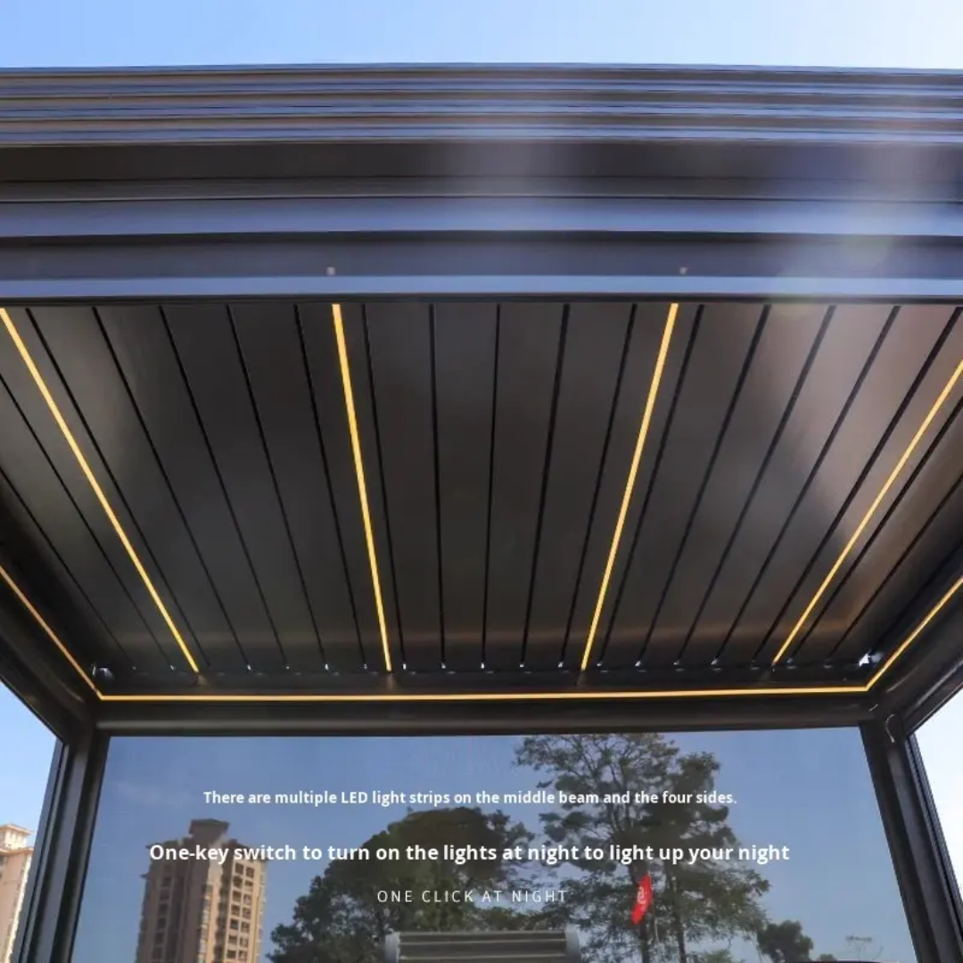 AuraVista Lumina Enclosed Luxury Pavilion