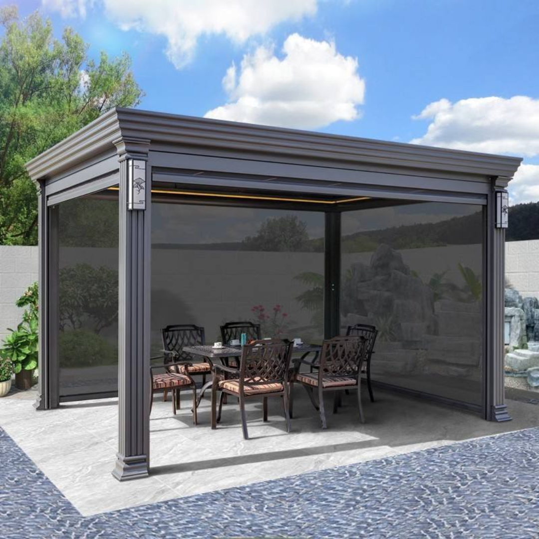 AuraVista Lumina Enclosed Luxury Pavilion