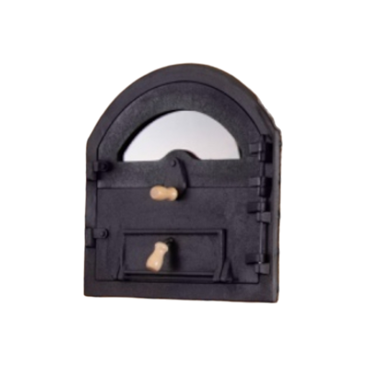 Traditional Wood Fired Brick Pizza Oven - Modern Royal w/Portable Steel Base